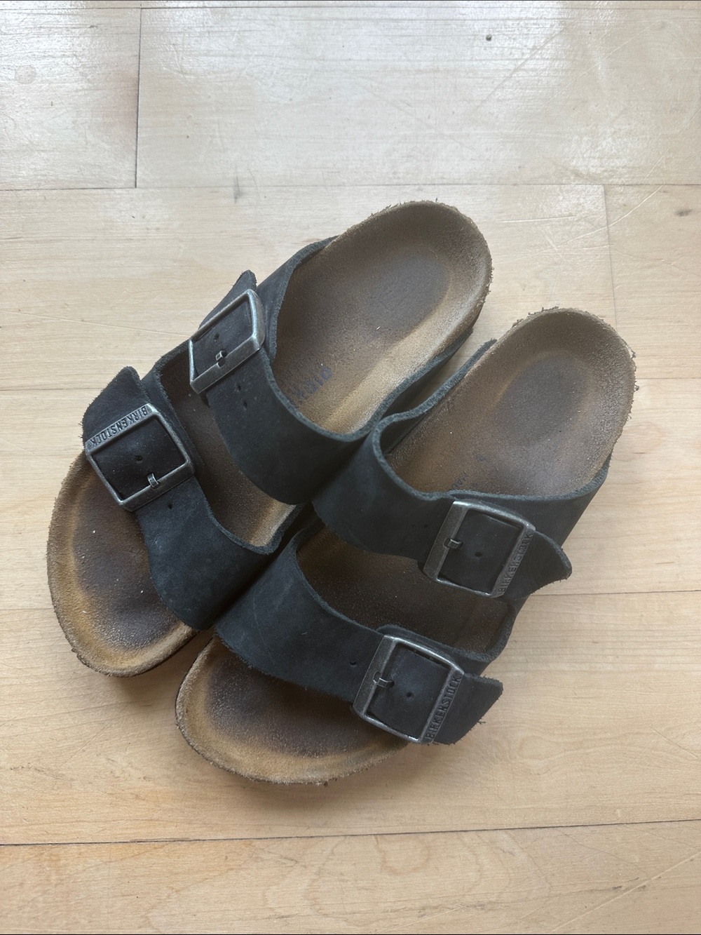 Birkenstock Black Suede size 36